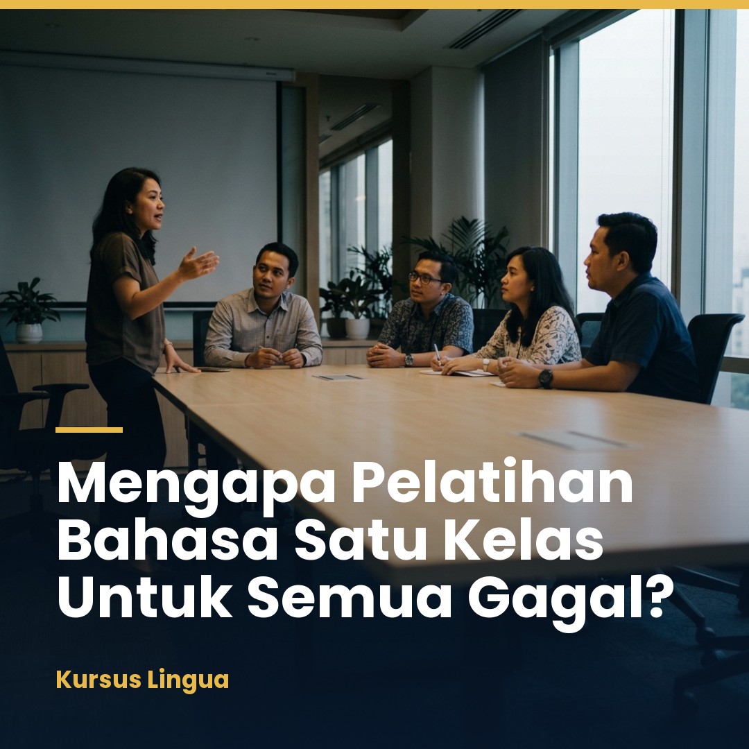Menyesuaikan Pelatihan Bahasa dengan Kebutuhan Tiap Divisi